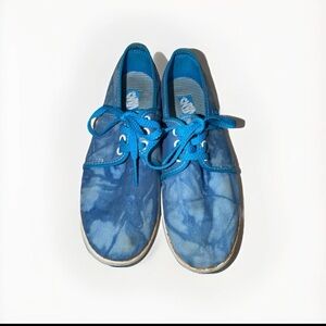 Vans Blue Tie-Dye Sneakers